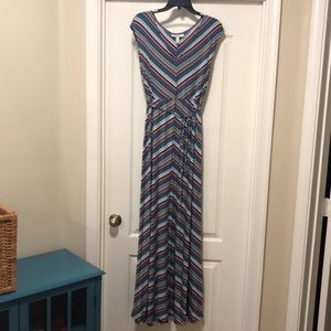 Jessica Simpson maternity maxi dress
